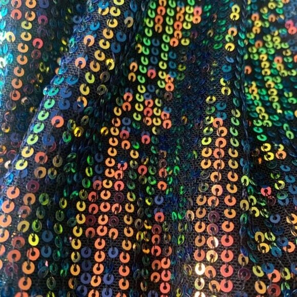 FAIRESTY - sequin tie dress v neck XXL ( fits smaller sizes too) - Picture 3 of 11